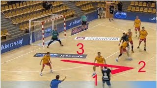 HOW TO DO HANDBALL ZIG ZAG FEINT [upl. by Nitreb620]