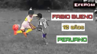 Este niño es el GRAN FUTURO del Perú FABIO BUENO de 10 años JUGADAS LLEVADAS Y MARCACIONES [upl. by Eleira52]