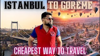 Cheapest way to travel from Istanbul to Goreme Cappadocia  Metro Bus [upl. by Bellanca814]