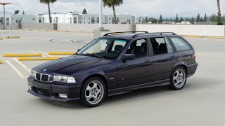 E36 Touring  1997 Bmw 320i  Cars and Bids [upl. by Jedlicka933]