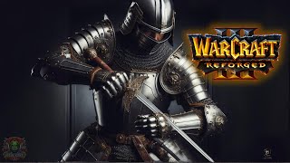 🔵Warcraft III Reforged 2024  ACOSO Y DERRIBO A UN NO MUERTO⚔️💀 [upl. by Eikin271]