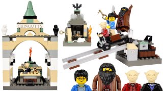 2002 LEGO Harry Potter Gringotts Bank 4714 Review [upl. by Nemajneb]