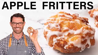 Easy Apple Fritters Recipe [upl. by Martinic]