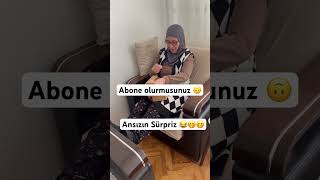 surpriz sever kızım anne gülümse askim keşfet beniöneçıkart ❤️ [upl. by Barbie]