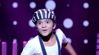 D5 Junior  Aryans best ever funny dance performance   Mazhavil Manorama [upl. by Aieka]