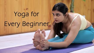 Yoga Asanas for Every Beginner  Strengthening amp Flexibility [upl. by Ammann664]