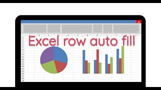 Auto Row Fill Excel [upl. by Ainod]