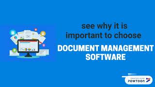 Why Choose Electronic Document Management System  DMS Software  AmpleLogic [upl. by Sirois637]