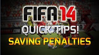 FIFA 14  Useful Saving Penalties Tips  Quick Tip 7 [upl. by Bax]