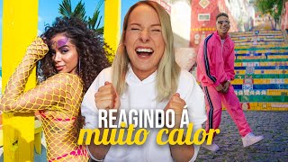 REGINDO À MUITO CALOR  ANITTA E OZUNA REACT [upl. by Rizzo]