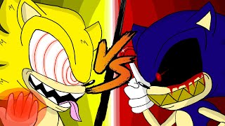 Sonic vs Sonicexe Animation EP 3 Fleetway Arrives [upl. by Drarrej]