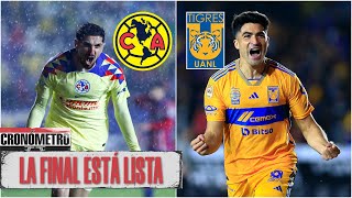 LIGUILLA LIGA MX Todo está definido la final será América contra Tigres Álvaro y Dipp  Cronómetro [upl. by Edson437]