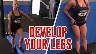 Teardrop Muscle Exercises amp Workout for Leg Development [upl. by Eimmak]