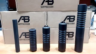 AB Suppressors Warthog v SilencerCo Saker556 ASR [upl. by Eelirem920]