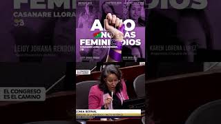 ¡No más feminicidios Sonia Bernal [upl. by Eniretac]