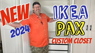 The New 2024 IKEA PAX Wardrobe  Step by Step Assembly [upl. by Eizdnil]