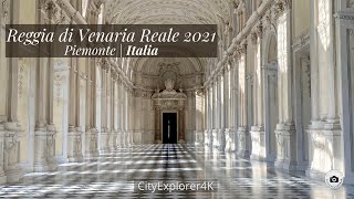 Reggia di Venaria Reale  Torino  Piemonte  Italy 4K [upl. by Dennis]