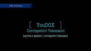 Tutorial YouDOX corrispettivi telematici [upl. by Rainie]