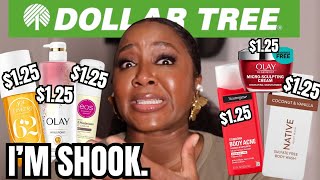 Nah Dollar Tree is WILD for these Skincare DUPES [upl. by Nodnelg]