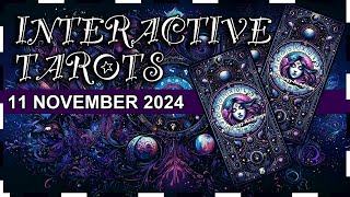 Today Interactive Tarots 11 November 2024 ✨ Daily Tarots interactivetarots [upl. by Adnwahsat913]