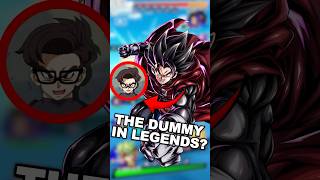 THE DUMMY GOT ADDED TO LEGENDS not really dblegends dbl dragonballlegends dblshorts [upl. by Anitnoc]