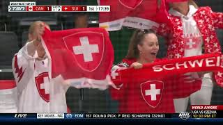 2022 IIHF World Junior Championship G23 QF3 Canada Vs Switzerland  08172022 [upl. by Amaryllis]