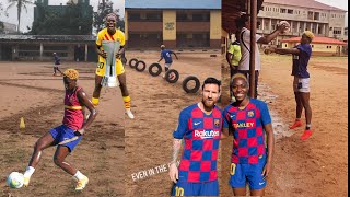 Asisat Oshoala  training in Lagos [upl. by Earley]