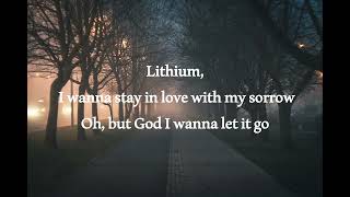 Evanescence  Lithium  Lyrics [upl. by Aplihs]