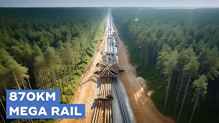 Rail Baltica  Europes New 63BN Transport Project [upl. by Vincents851]