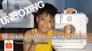 Unboxing SEW SIMPLE Portable sewing Machine [upl. by Elurd246]