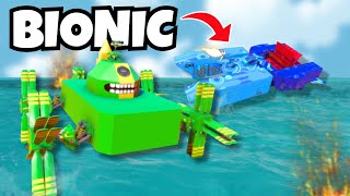 We had a BIONIC BOAT BATTLE in TRAILMAKERS [upl. by Suoirad]