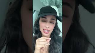 Camila Cabello singing can friends kiss via new TikTok cxoxo camilacabello [upl. by Mauralia]