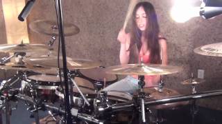 LED ZEPPELIN  IMMIGRANT SONG  DRUM COVER BY MEYTAL COHEN [upl. by Nossila]