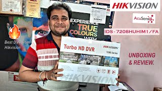 HIKVISION IDS7208HUHIM1FA  Unboxing amp Review  The best smart 4K DVR from Hikvision hikvision [upl. by Harday909]