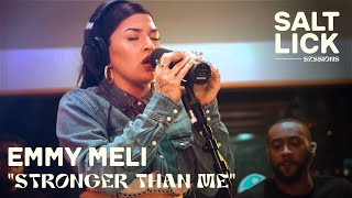 Emmy Meli covers Amy Winehouse quotStronger Than Mequot  Live Studio Performance [upl. by Romalda]