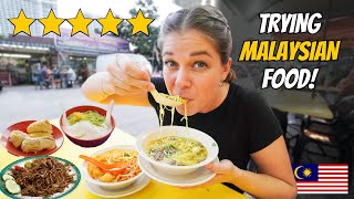 Malaysian street food tour in Kuala Lumpur trying the best food in Malaysia [upl. by Elsa654]