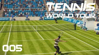 Tennis World Tour PS4 005  Es wird schwerer  Lets Play [upl. by Dlorah]