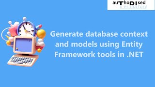 Generate database context and models using Entity Framework tools in NET [upl. by Goldfinch]