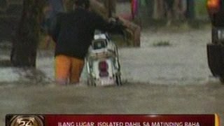 24 Oras Ilang lugar sa Dinalupihan Bataan isolated dahil sa matinding baha [upl. by Raybourne]