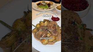 Oslo food vlog Oslo Norway food foodie travel travelvlog Oslofood norwayfood norwegianfood [upl. by Larrad123]