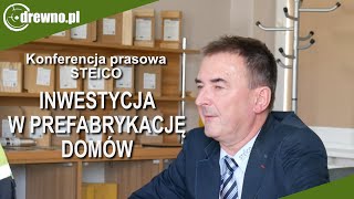 Steico  Inwestycja w prefabrykację domów [upl. by Yellek]