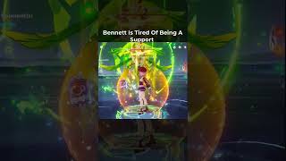 Bennett is tired of being a Support trending genshinimpact natlan bennett [upl. by Thomson903]