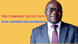 The Company Secretary Role in Governance and Compliance in Zimbabwe [upl. by Eimaj575]