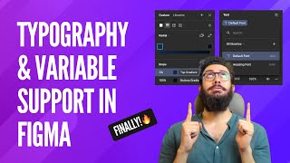 Figma Update Variable support for Typography and Gradients [upl. by Tome]