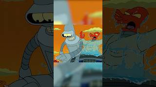 Big Bender vs Big Zoidberg futurama shorts [upl. by Atnoed101]