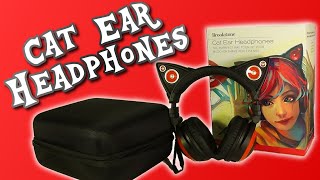 Axent Wear Cat Ear Headphones Unboxing Red [upl. by Babs465]