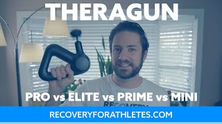 NEW Theragun PRO vs Elite vs Prime vs Mini Comparison amp Review   BONUS SOUND TESTS [upl. by Margarita842]