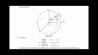 20192020 Cours Mécanique du point matériel SMPC S1 Systèmes des coordonnées [upl. by Elyrehc895]