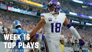 Top Plays from Week 16  NFL 2023 Highlights [upl. by Anselma]