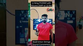 badminton strings adrenex r501 yonex bg65 [upl. by Aimej]